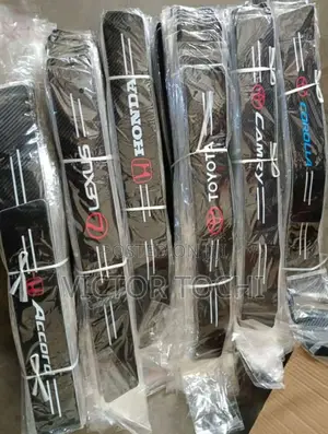 Car Door Welcome Sill Stickers
