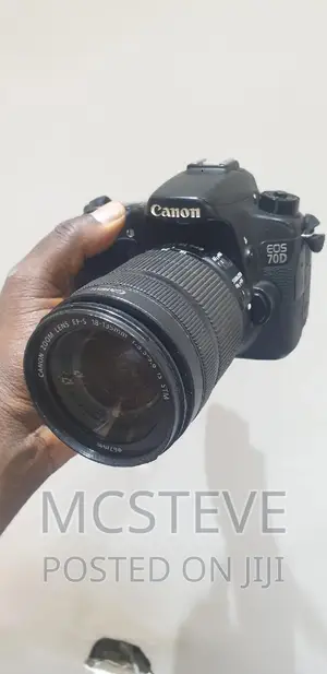 Canon EOS 70D With 18 - 135MM Lens
