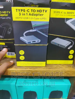 Type -C to HDTV 3 IN 1 ADAPTER