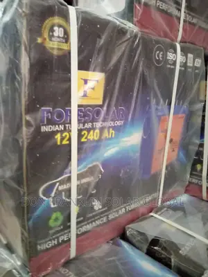 240ah Foresolar Tall Tubular Solar Inverter Battery