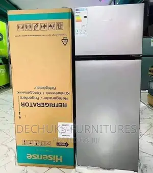 Hisense (200dr 154liters) Top Freezer Refrigerator-Silver