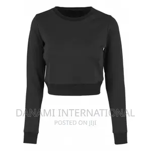 Danami Plain Crop Sweatshirt