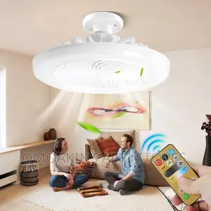 Ceiling Fan With Light and Remote Control
