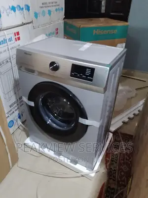 Reliable Silver 6kg Hisense Front Load Washing Machine