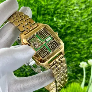 Original Cartier Mechanical Gold Chain Available in Store