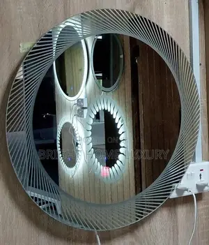 Led Wall Mount Round Mirror 60**60