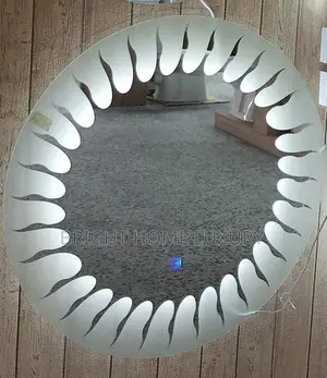 Led Decorative Wall Mount Round Mirror 80**60