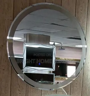 Led Decorative Wall Mount Round Mirror 60**60