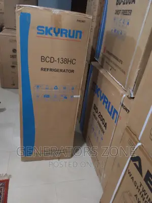 Long Lasting and Durable|Skyrun 138l|Bcd-138hc Refrigerator