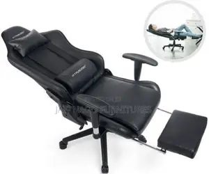 Reclining Gaming/Office Chair With Foot Rest