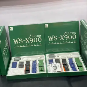 WS-X900 Ultra Smart Watch With 10 Straps and GPS