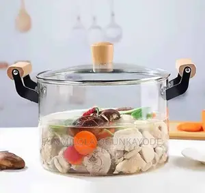 Glass Cooking Pot 4.5l