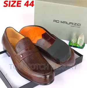 Original Ad Maurizio Leather Men Designer Luxury Shoe