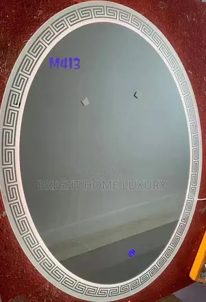 Led Wall Oval Mirror