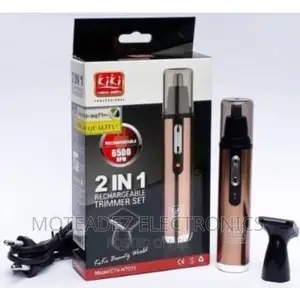 Kiki 2-in-1 Rechargeable Nose Ear Trimmer Sets