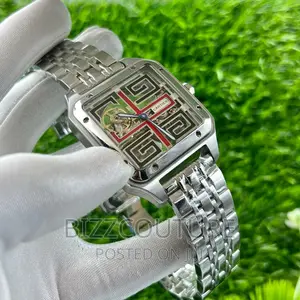 Original CARTIER MECHANICAL Silver Chain Available in Store
