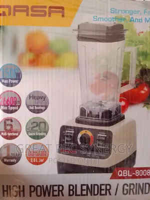 Qasa 1500w Heavy Duty Blender
