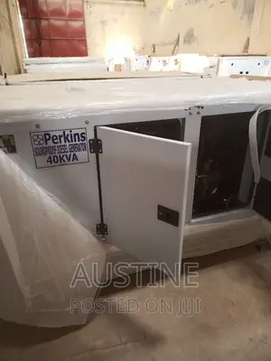 Brand New Perkins 40kva Soundproof DIESEL Lister Generator