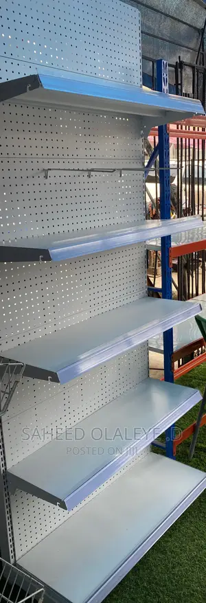 Supermarket and Pharmacy Shelves