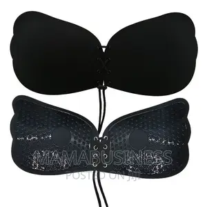 Strapless Invisible Push Up Backless Bra With Drawstring