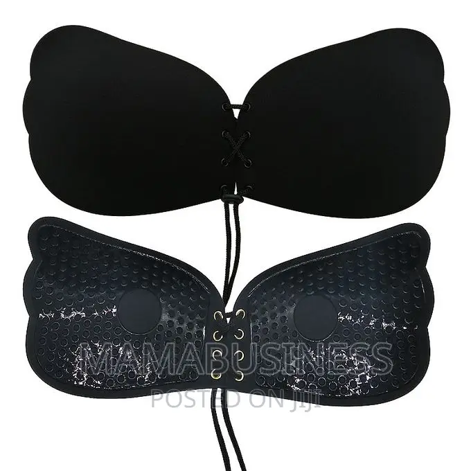 Strapless Invisible Push Up Backless Bra With Drawstring