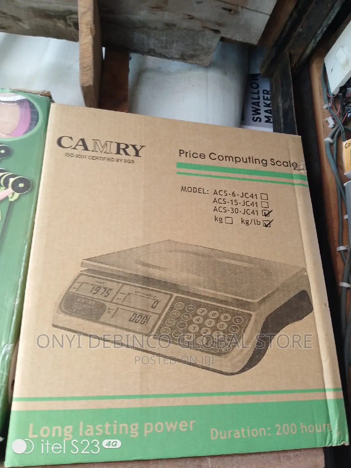 Original Camry Digital Pricing Computing Scale - 30kg