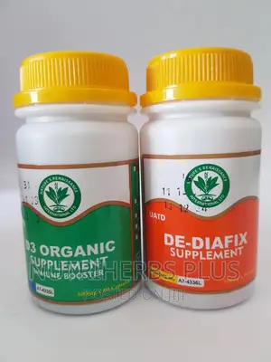 D3 Organic Immune Booster + De-Diafix for High Blood Sugar