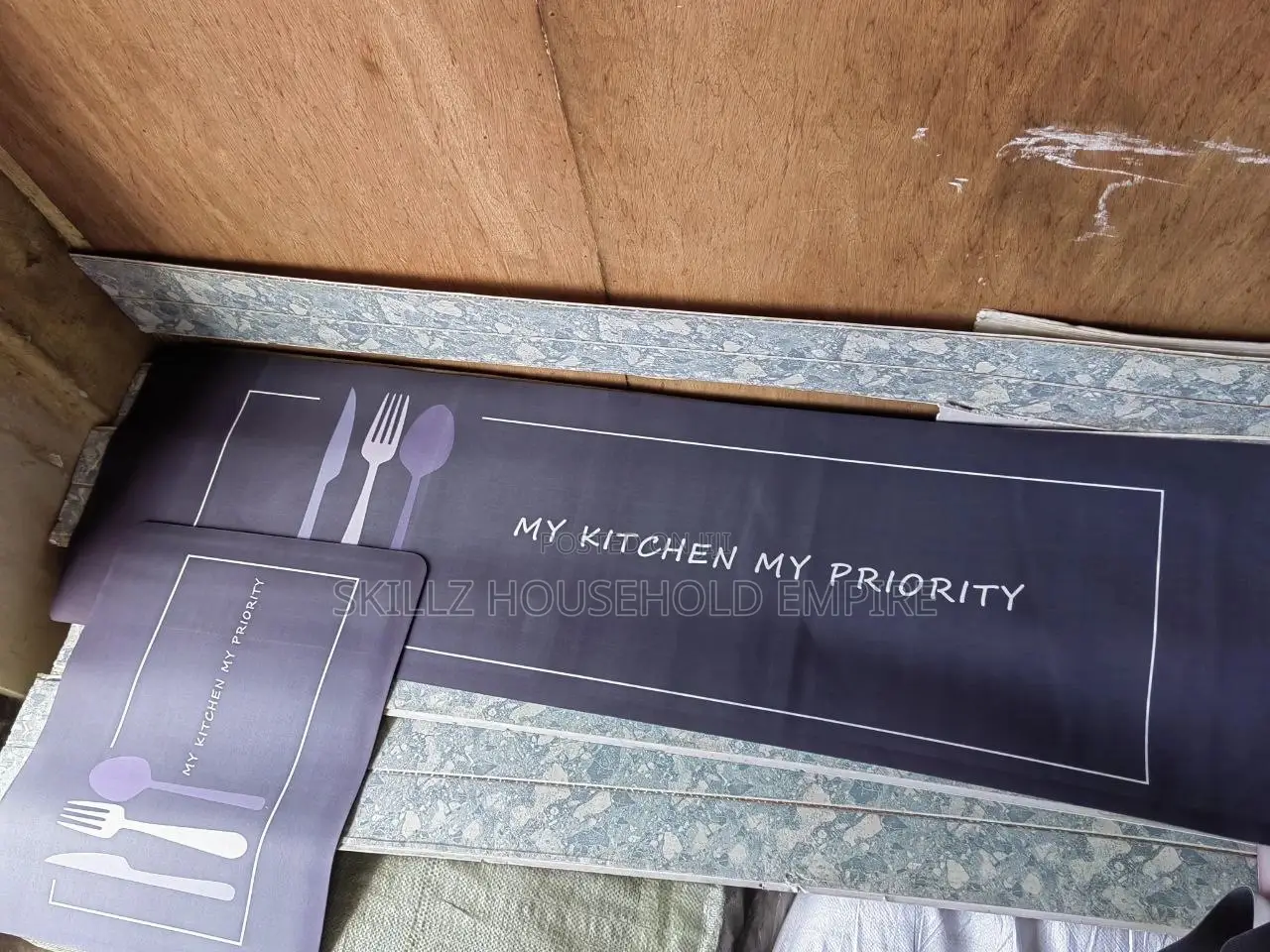 Water Absorbing Kitchen Mat