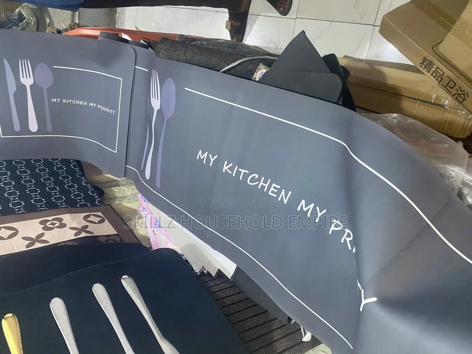 Water Absorbing Kitchen Mat