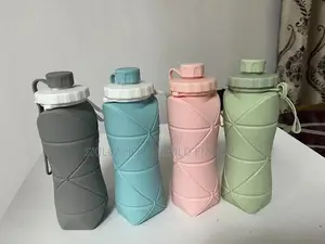 Silicon Foldable Water Bottle