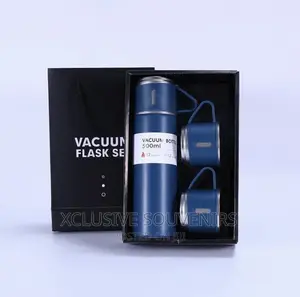 500ml Stainless Steel Vacuum Insulated Travel Mug Set