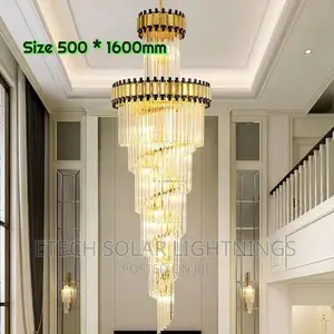 Duplex Villa Floor Luxury Christal Chandelier Light