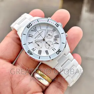 Emporio Armani White Body Anti-Pill Materialized Effect