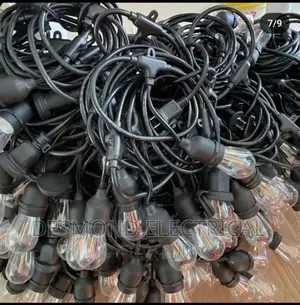 Original Filament Bob Rope Light 20 M 40 Bulbs