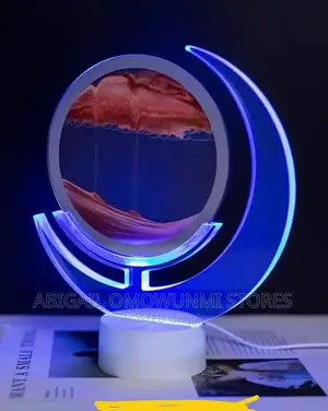 Sand Painting Table Lamp