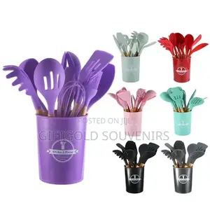 12pcs Silicone Spoon
