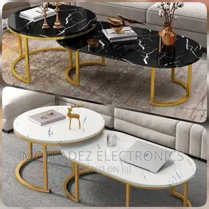 Big Size Executive Design 2 Top Center Table W/Strong Base