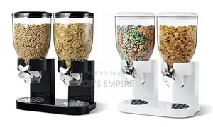 Double Cereal Dtorage Dispenser