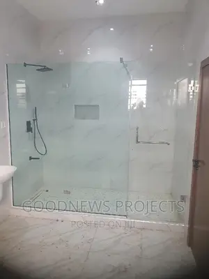 Big Bathroom Shower Glass Enclosure