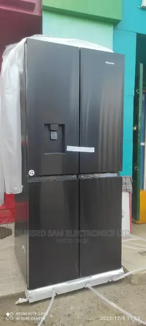Hisense 432L Side by Side Fridge( 4 Doors) Water Dispenser