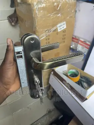 WOODEN and Iron Door Lock