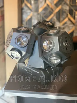 3 Moving Head 3watts by 18bulbs LED Mini Moving Light