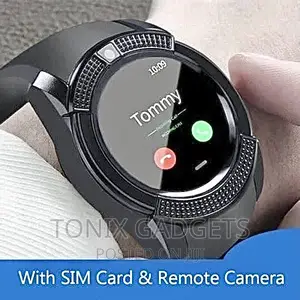 V8 Full Screen Smartwatch With Sim Card Slot