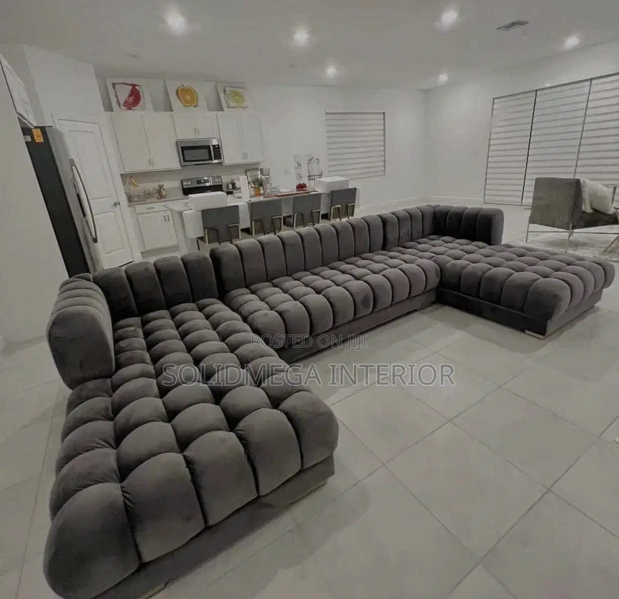 Solid Interior U Sofa