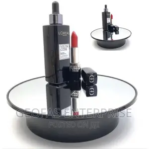 360°Mirror Rotating Display Turntable 5kgwatch,Shoe,Phones