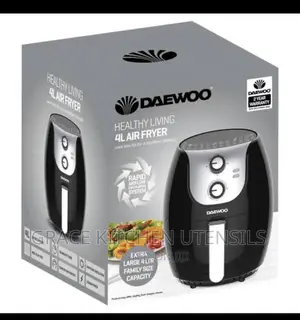 Daewoo 4l Single Air Fryer - Black