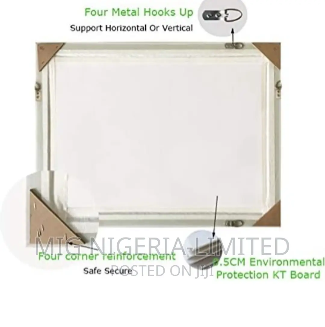Rectangular Black Shape Decoration Bathroom Mirror 90cmx60cm