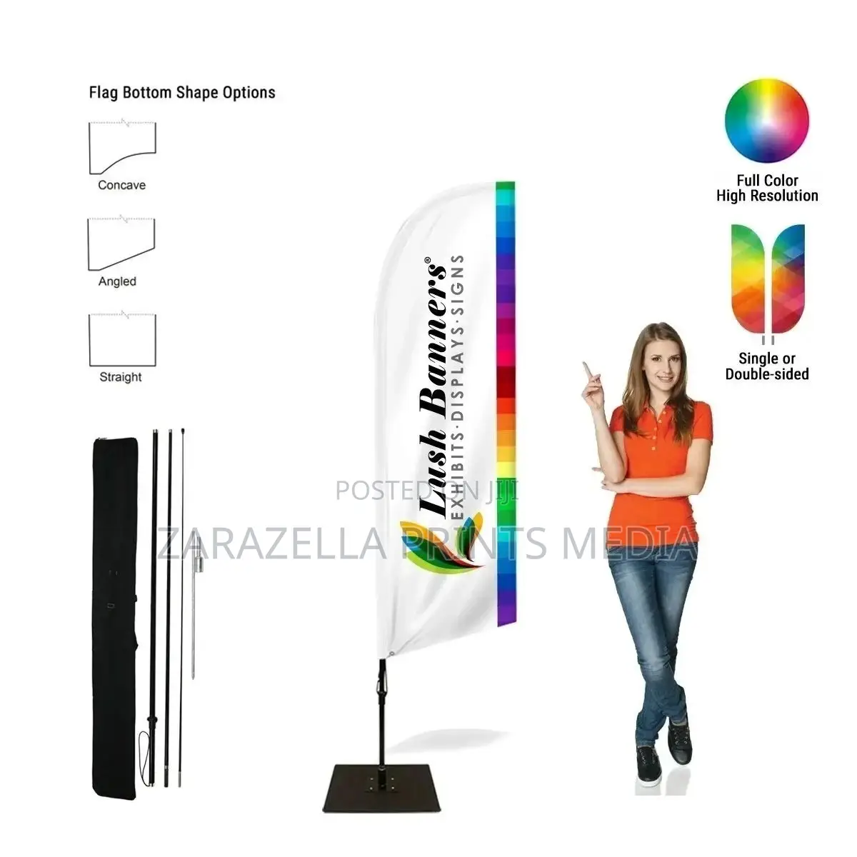 Feather Banners Production