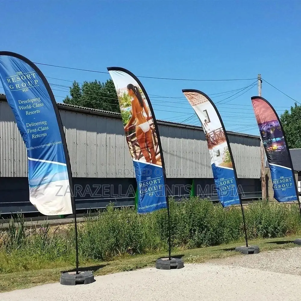 Feather Banners Production