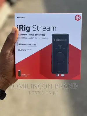 Irig Stream 2-Channel Recording Live-Streaming Audio